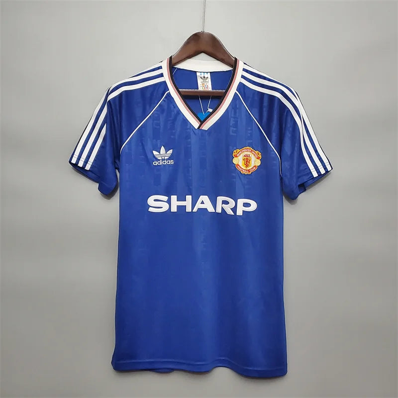 1988/1990 Retro Manchester United Third Away Football Shirt