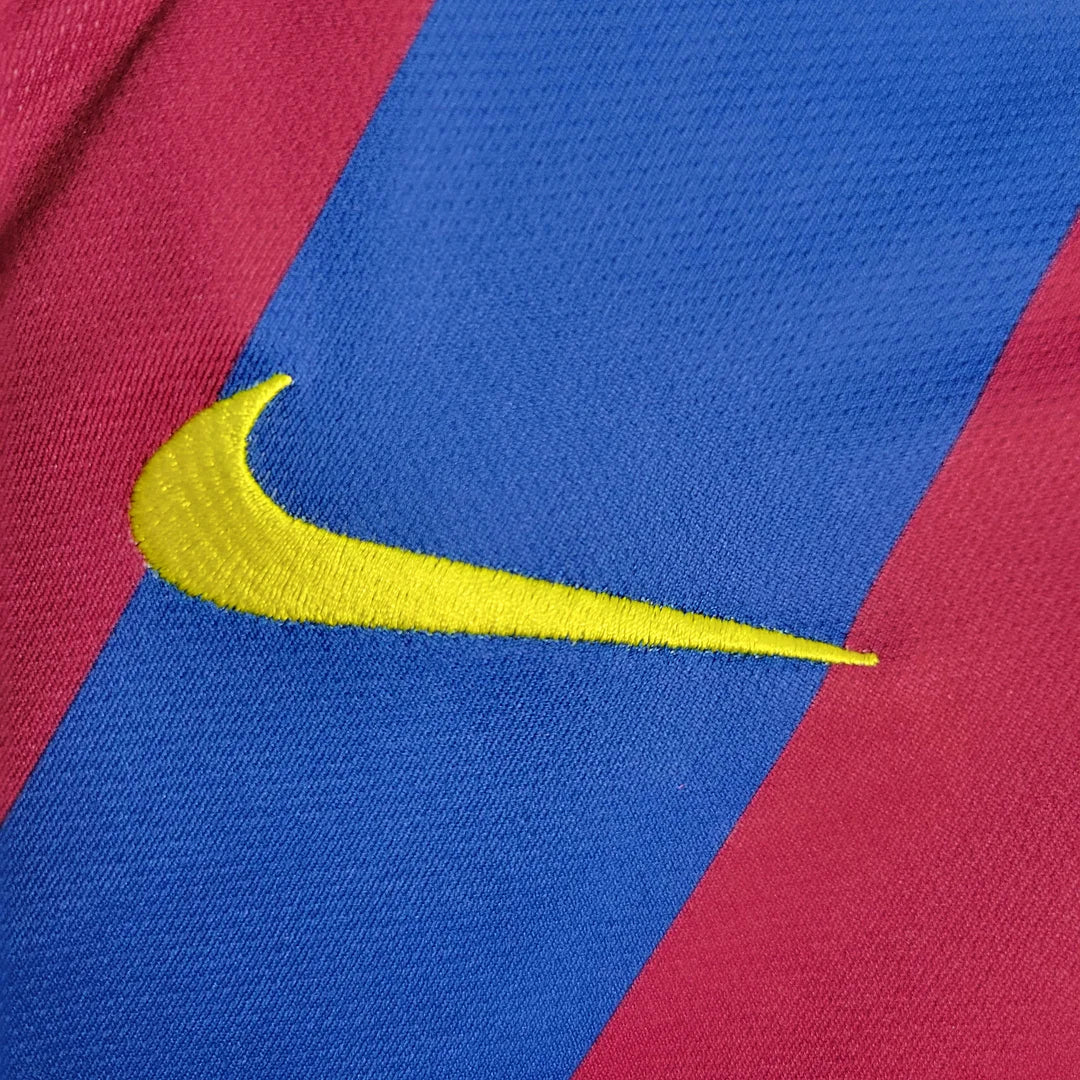 2005/2006 Retro Barcelona Home Football Shirt UEFA Champions League