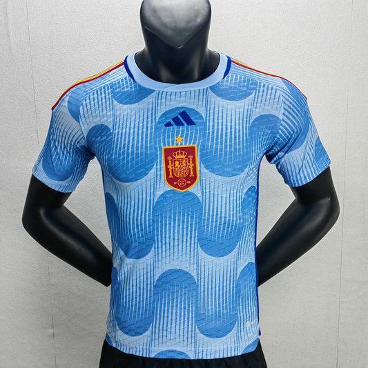 2022 FIFA World Cup Spain Away Football Shirt - Player Version