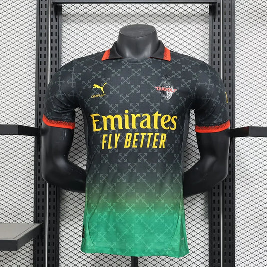2024/2025 AC Milan x OFF-WHITE Football Shirt - Player Version
