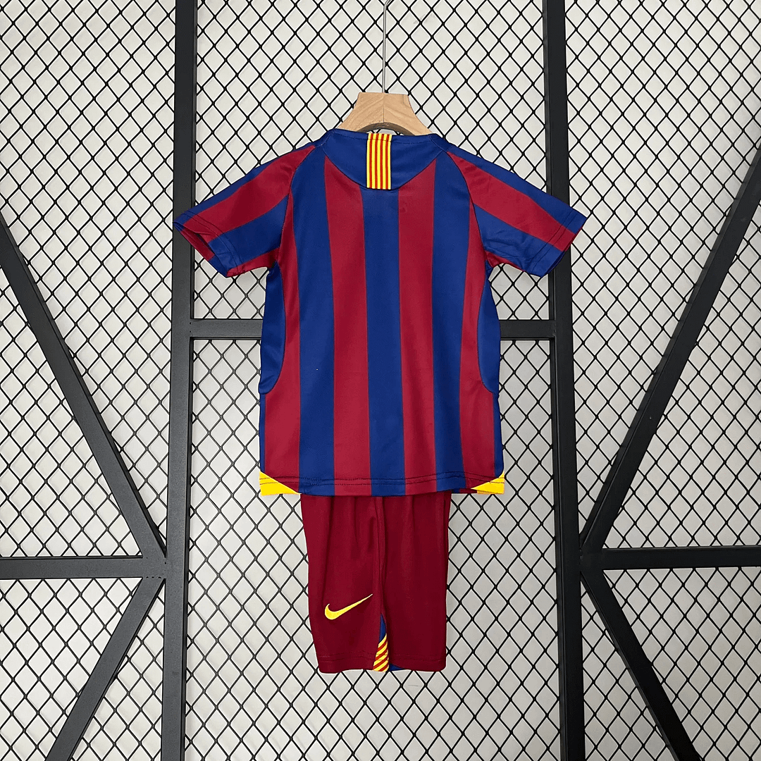 2005/2006 Retro Barcelona Home Football Shirt Kids Size