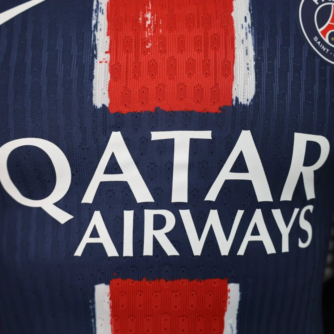 2024/2025 Psg Paris Saint-Germain Home Football Shirt - Player Version