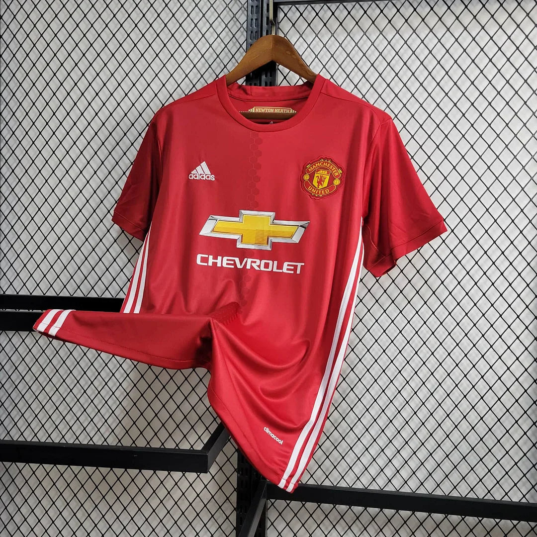 2017/2018 Retro Manchester United Home Football Shirt