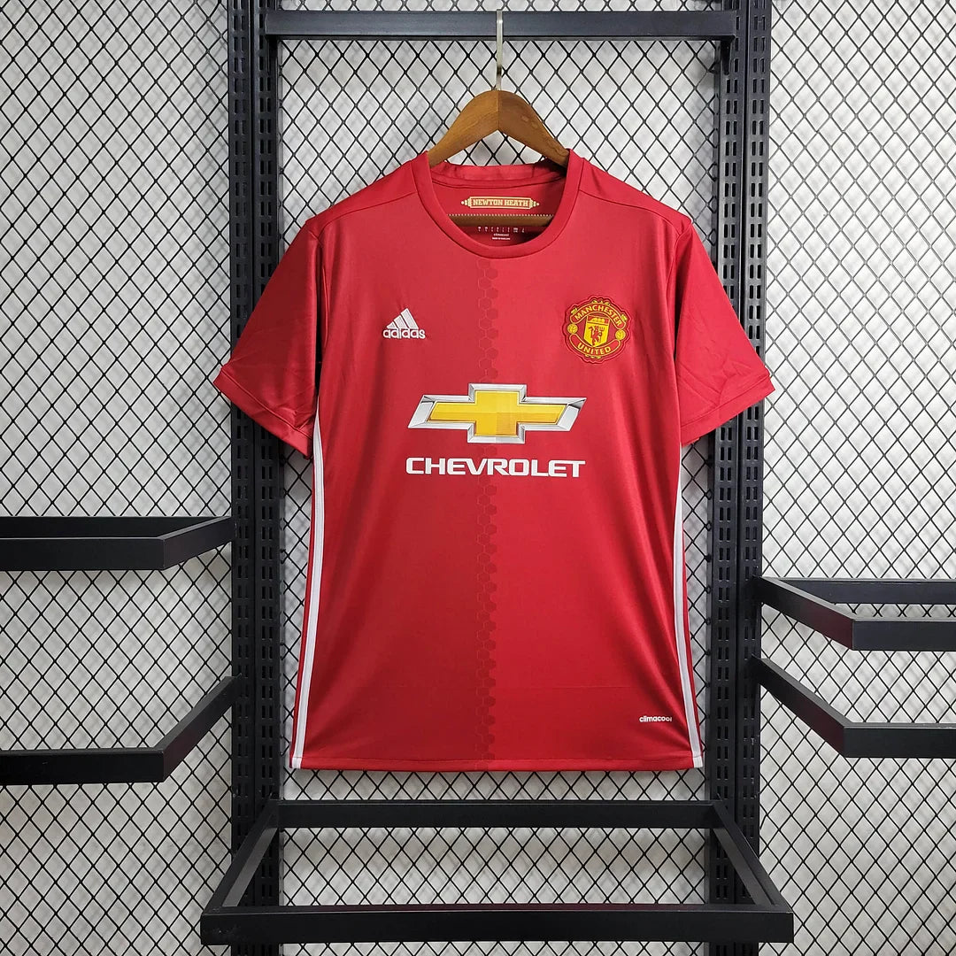 2017/2018 Retro Manchester United Home Football Shirt