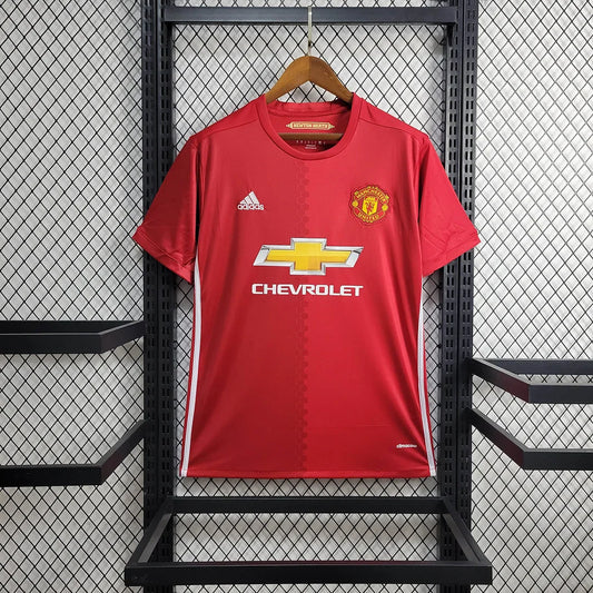 2017/2018 Retro Manchester United Home Football Shirt