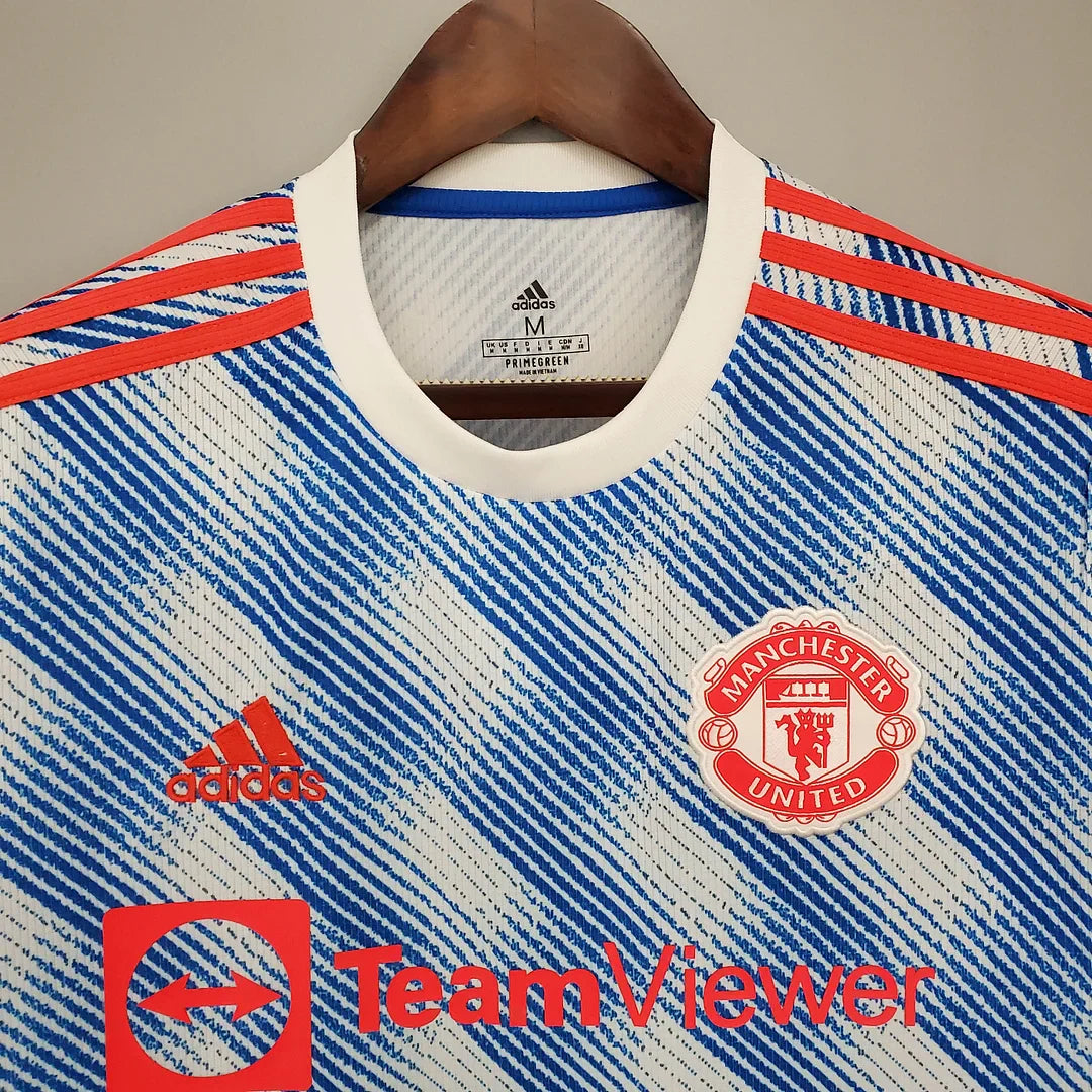 Manchester United Football Shirt Away 2021/2022 Retro 1:1 Thai Quality