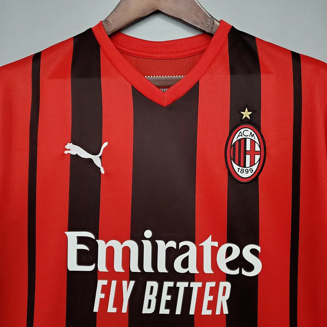 2021/2022 Retro AC Milan Home Football Shirt