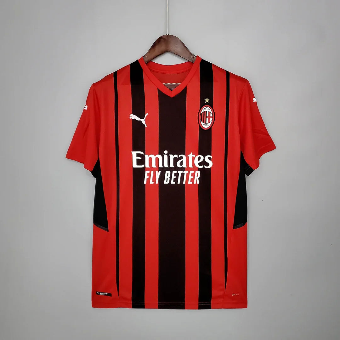 2021/2022 Retro AC Milan Home Football Shirt