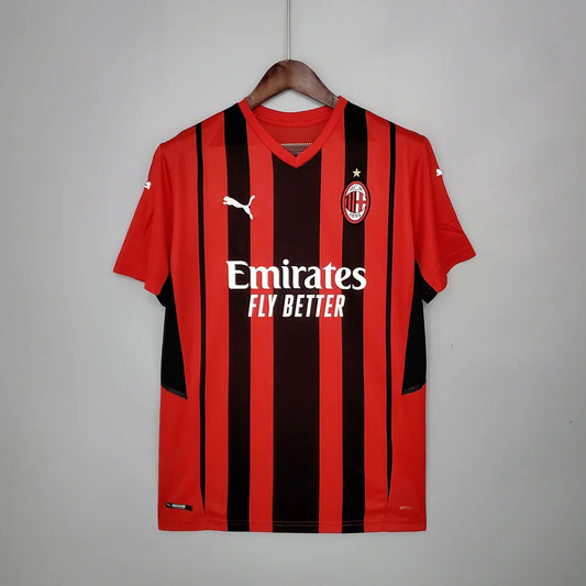 2021/2022 Retro AC Milan Home Football Shirt