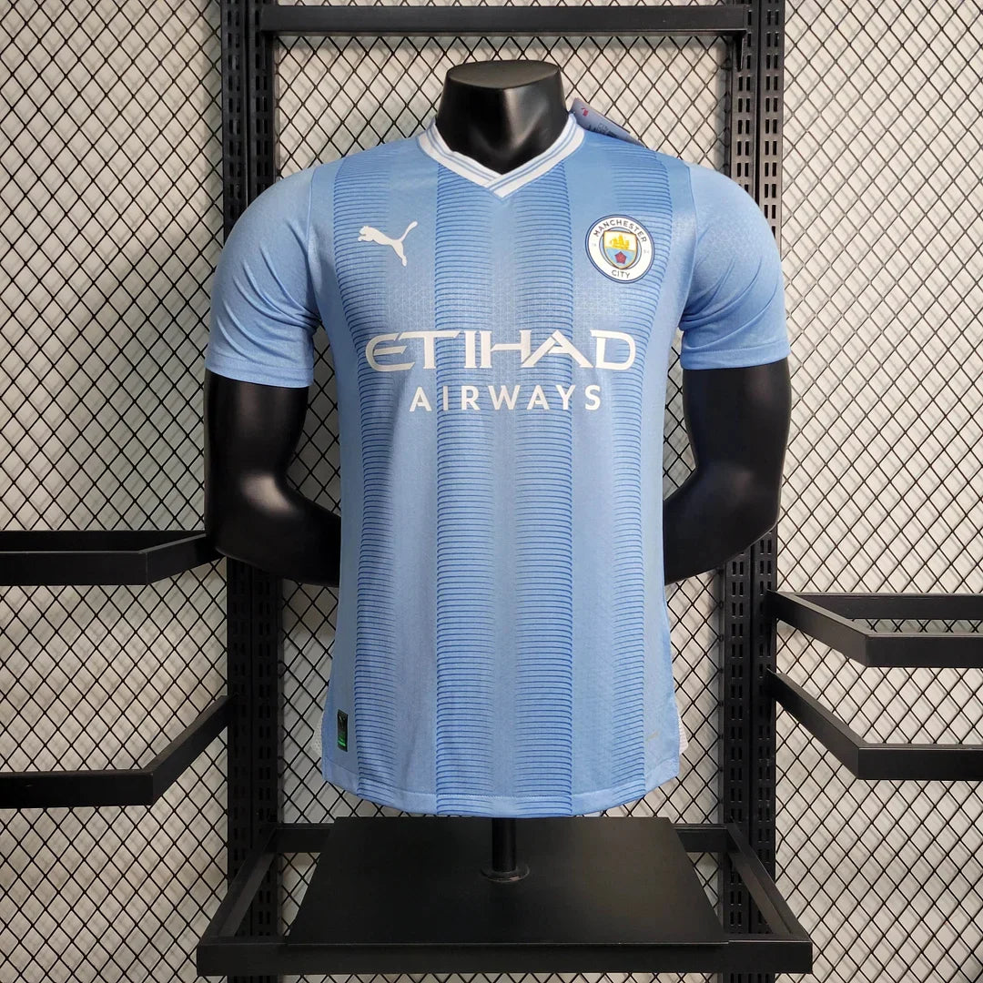 2023/2024 Manchester City Home Football Shirt - Player Version