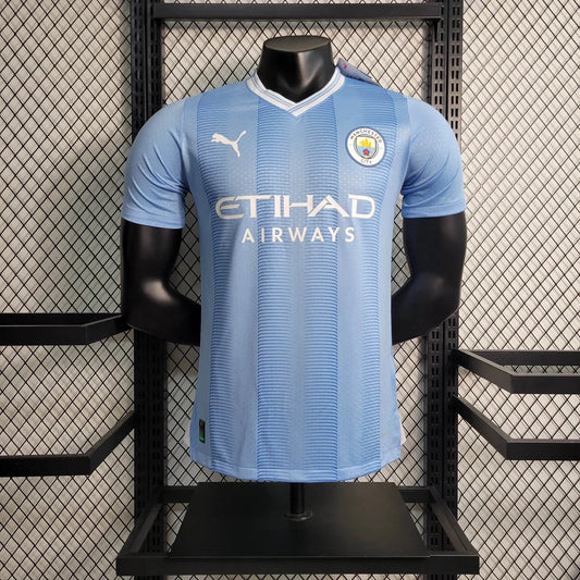 2023/2024 Manchester City Home Football Shirt - Player Version