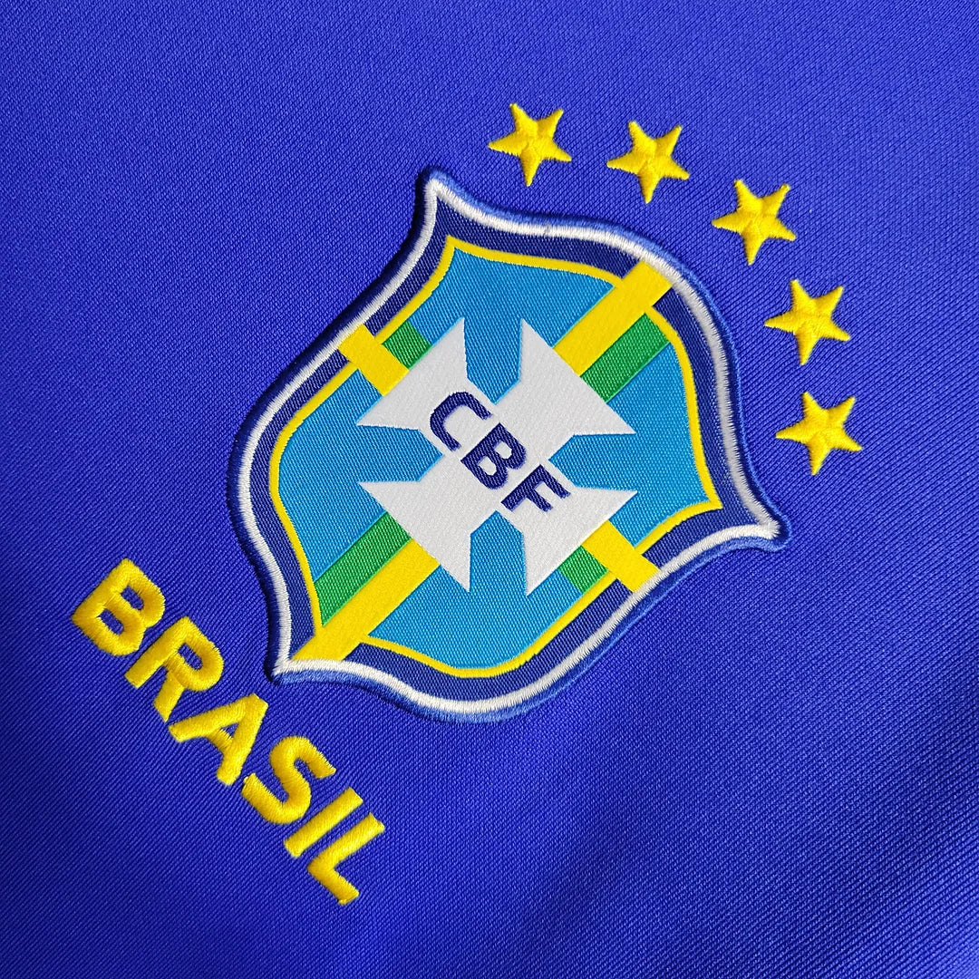 2022 World Cup Brazil Away Football Shirt
