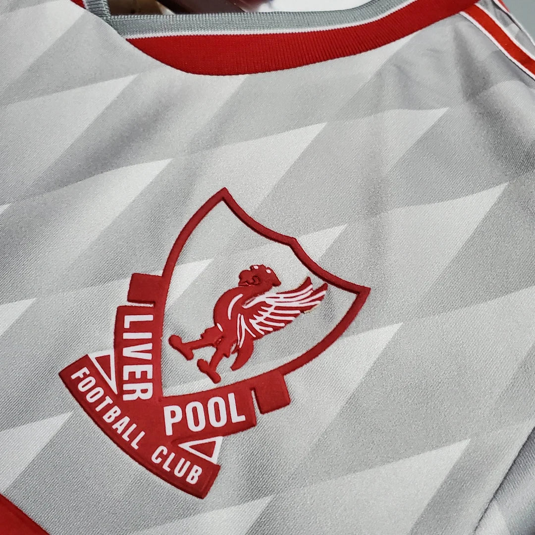 1990/1991 Retro Liverpool Away Football Shirt