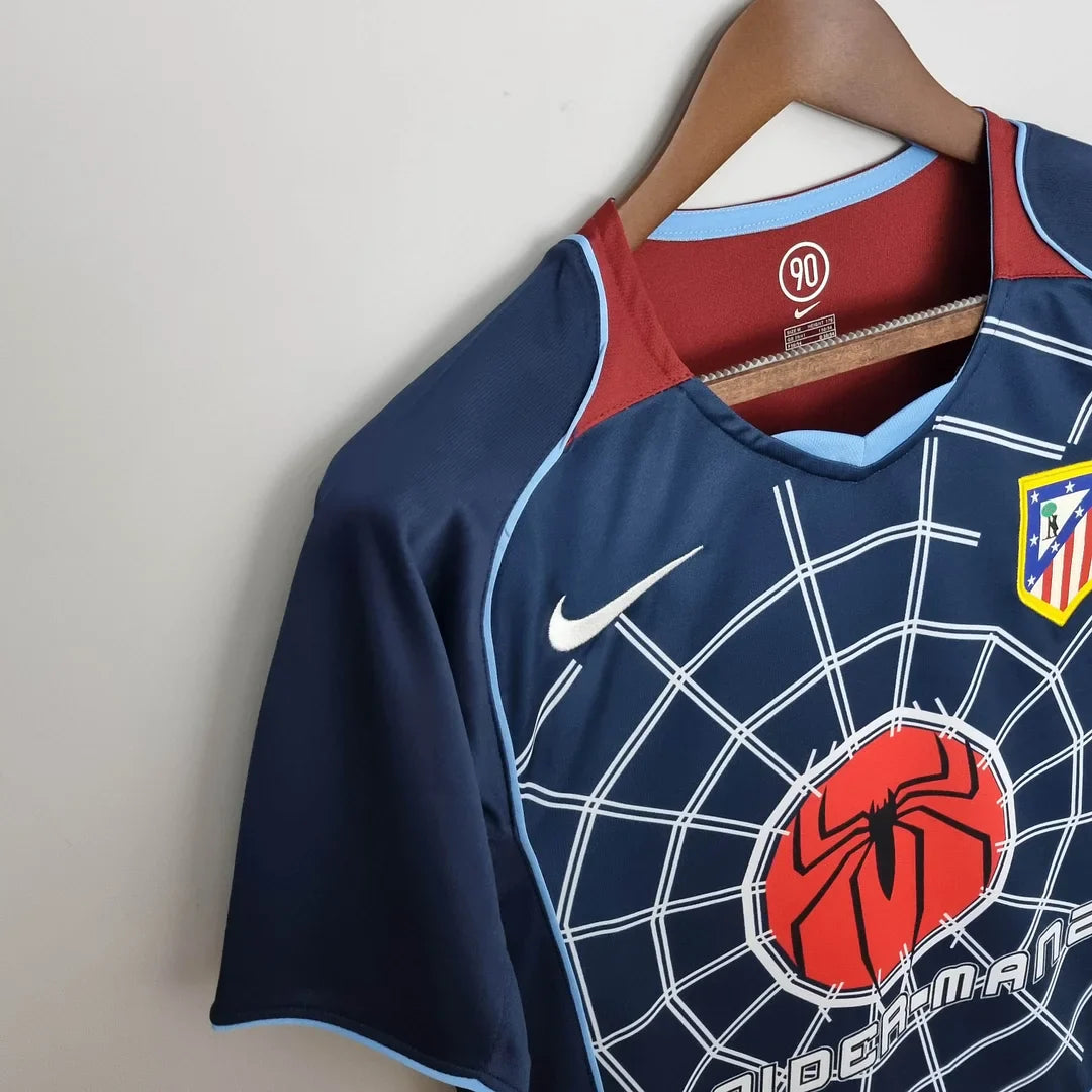 2004/2005 Retro Atletico Madrid Away Football Shirt