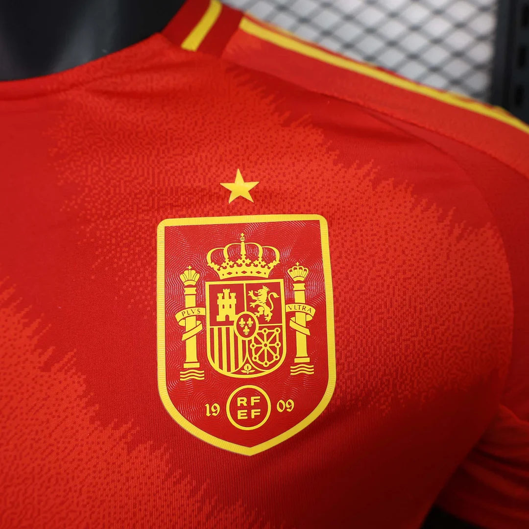 2024 Spain Home Football Shirt - Player Version