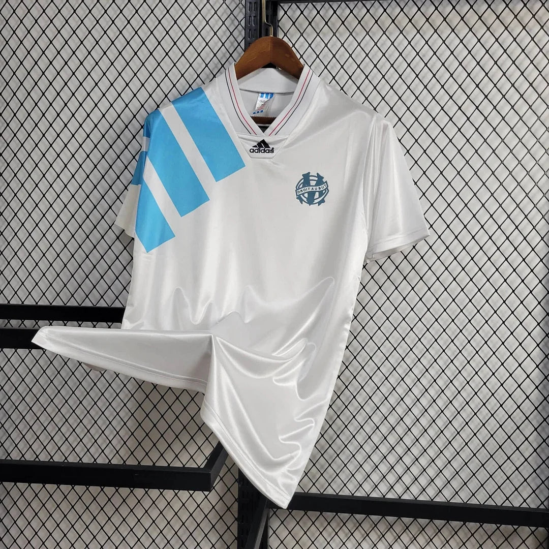 1992/1993 Retro Olympique de Marseille Home Football Shirt