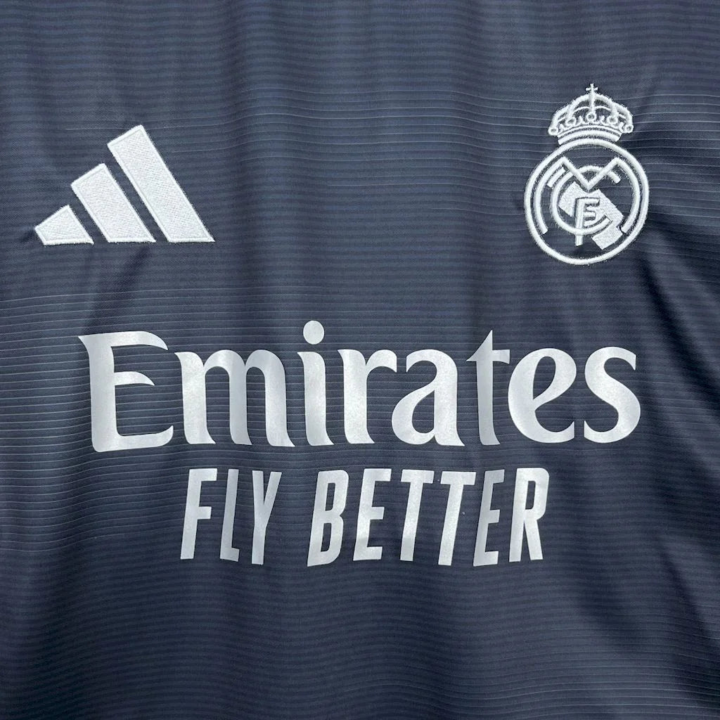 2025/2026 Long Sleeve Real Madrid Away Football Shirt