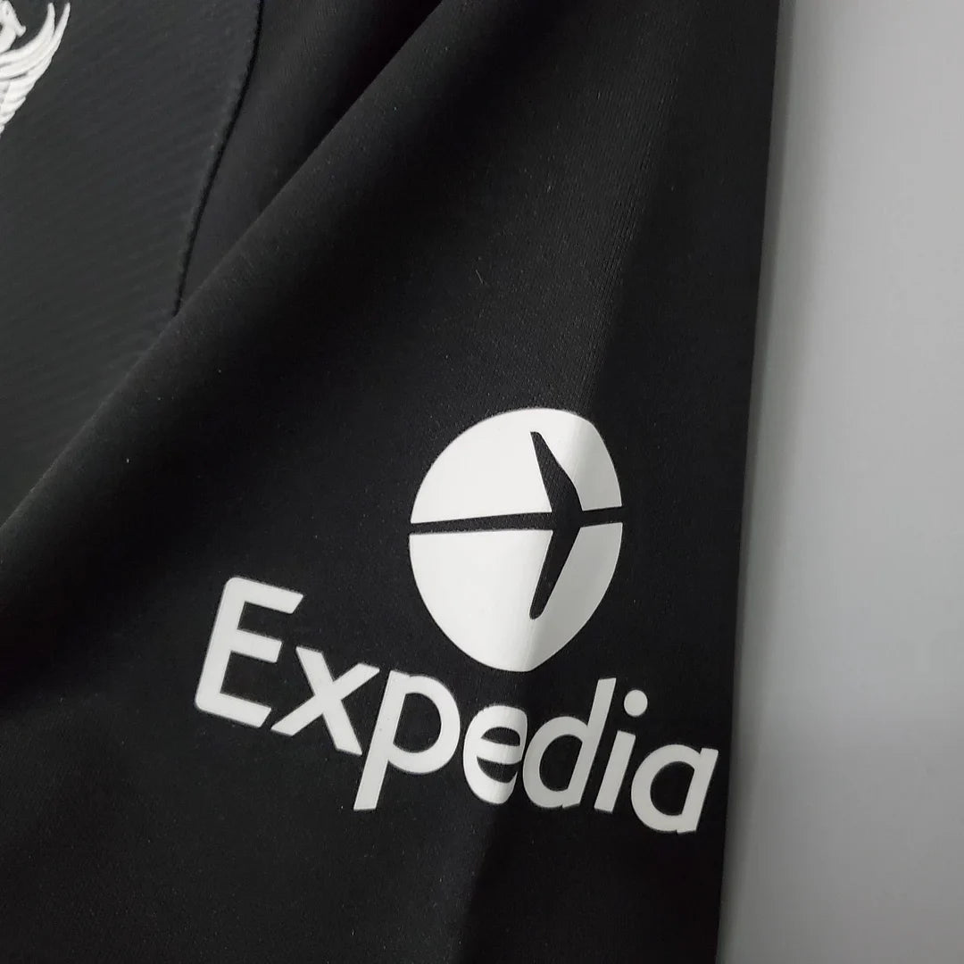 2021/2022 Retro Liverpool Goalkeeper Black Football Shirt