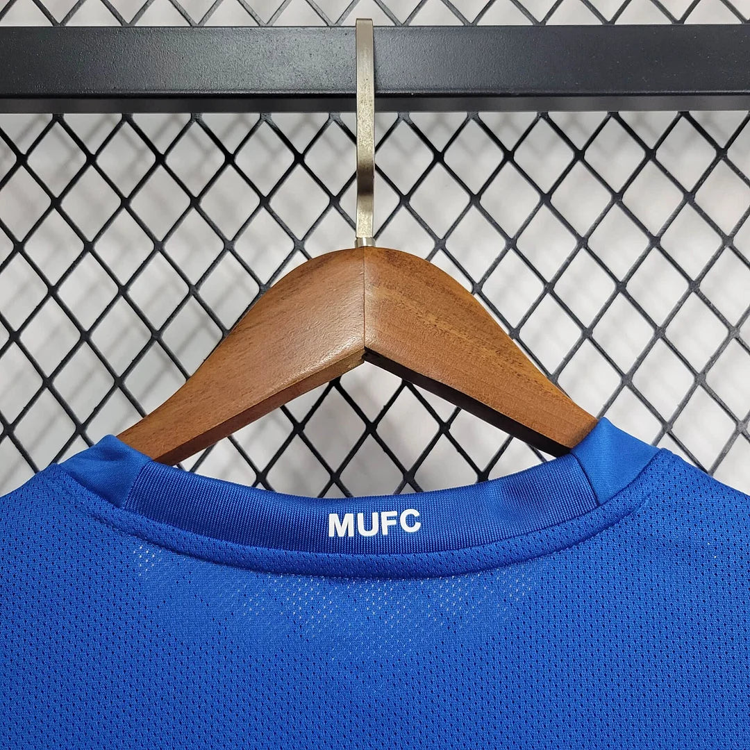 2007/2008 Retro Long Sleeve Manchester United Away Football Shirt