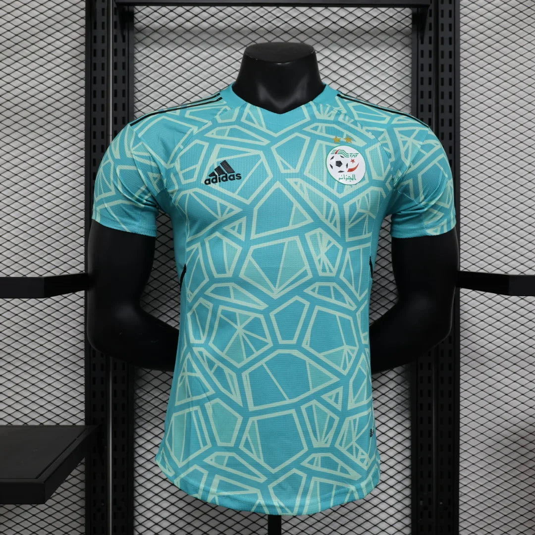 2023/2024 Algeria National Team Blue Football Shirt - Player Version