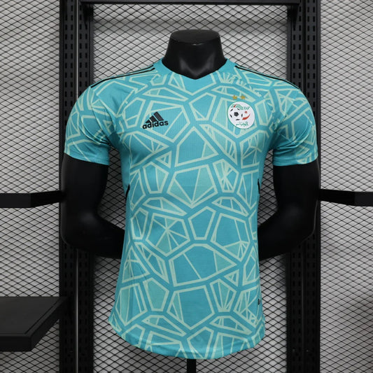 2023/2024 Algeria National Team Blue Football Shirt - Player Version