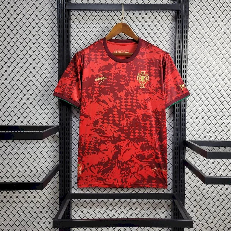 2024 Portugal Special Edition Red Football Shirt
