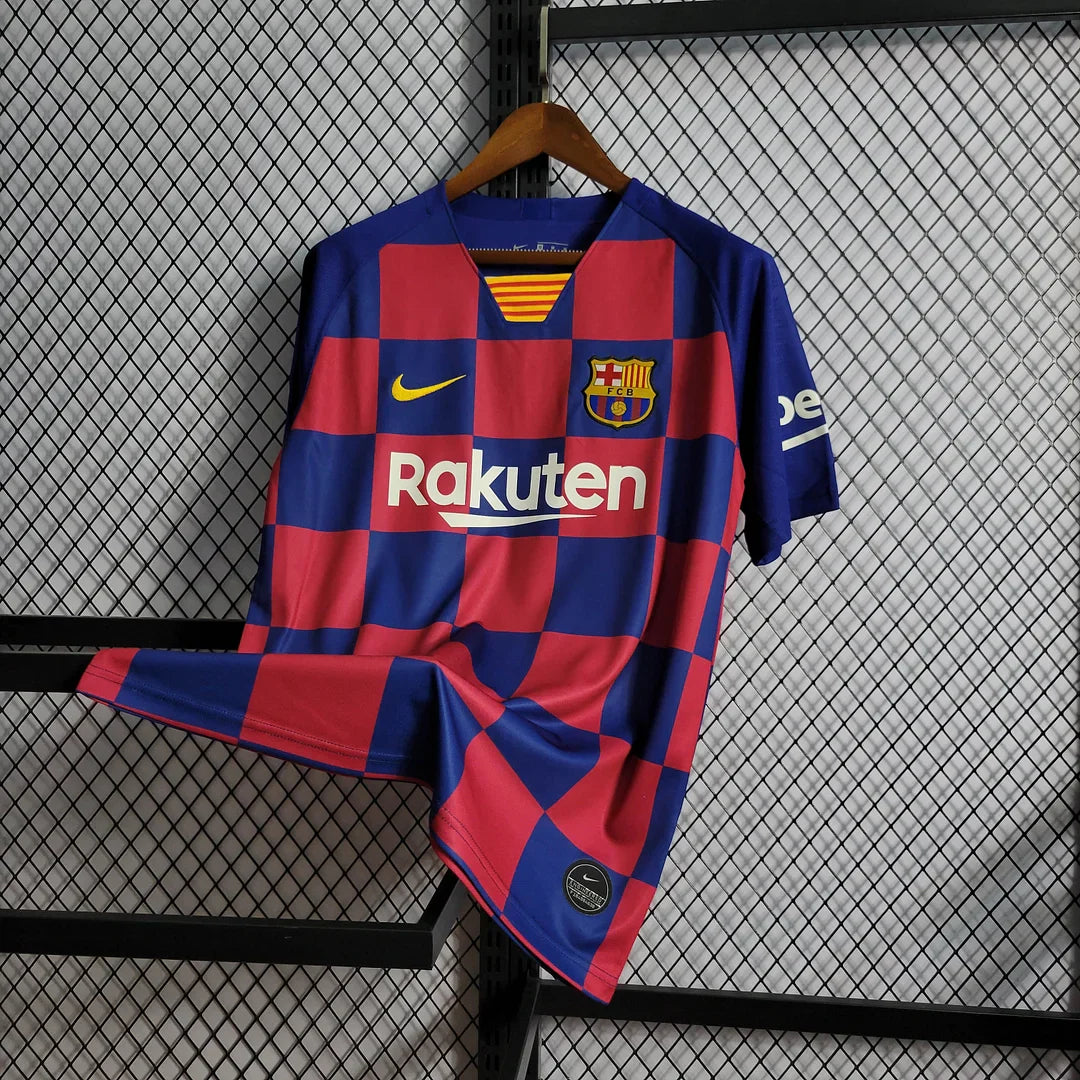 2019/2020 Retro Barcelona Home Football Shirt