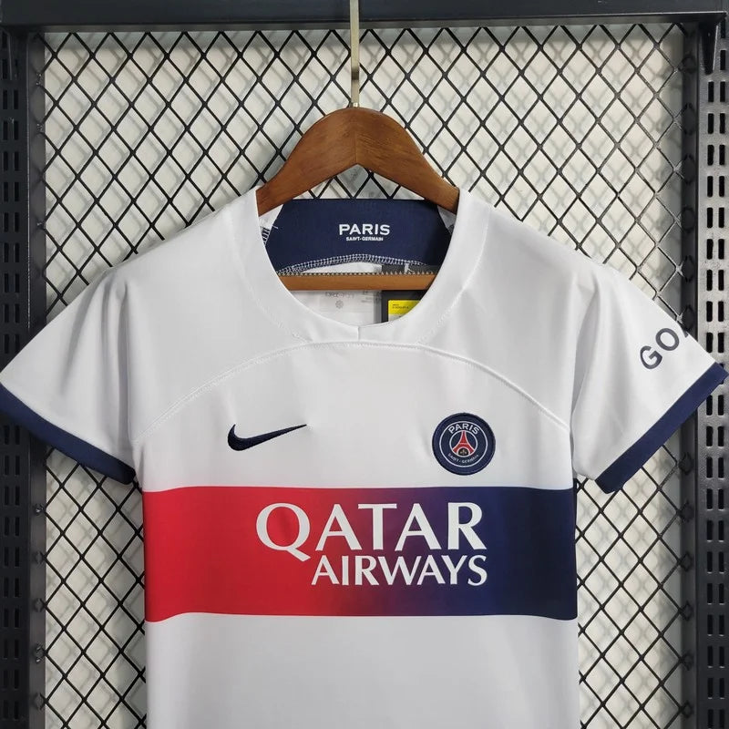 2023/2024 Psg Paris Saint-Germain Away Football Shirt Kids Size