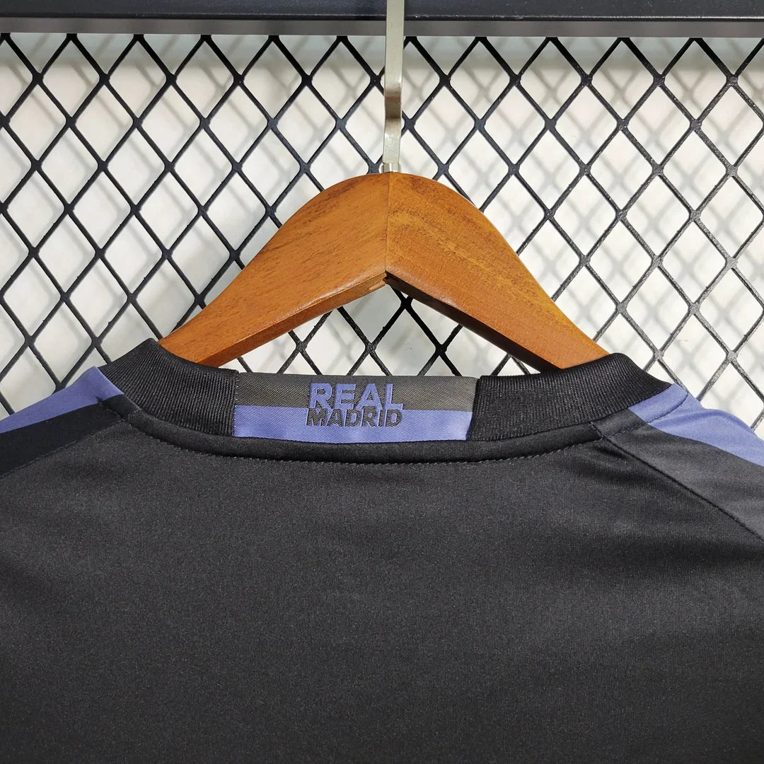 2016/2017 Retro Long Sleeve Real Madrid Third Away Football Shirt