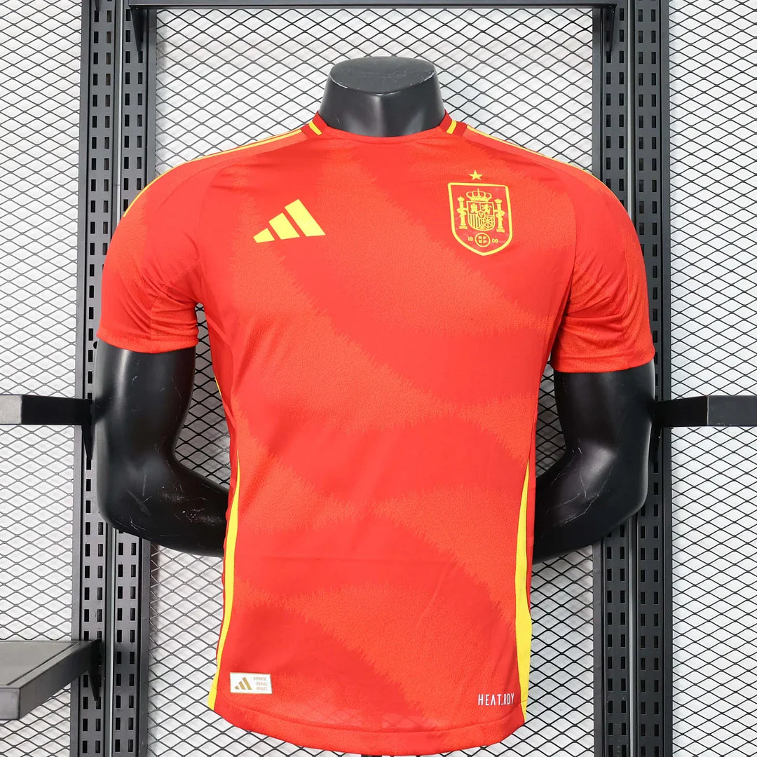 2024 Spain Home Football Shirt - Player Version