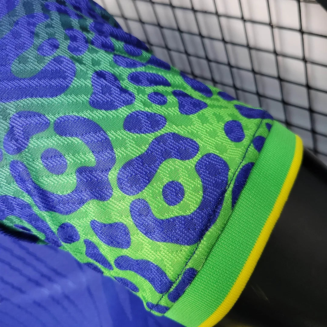 2022 World Cup Brazil Away Football Shirt - Player Version