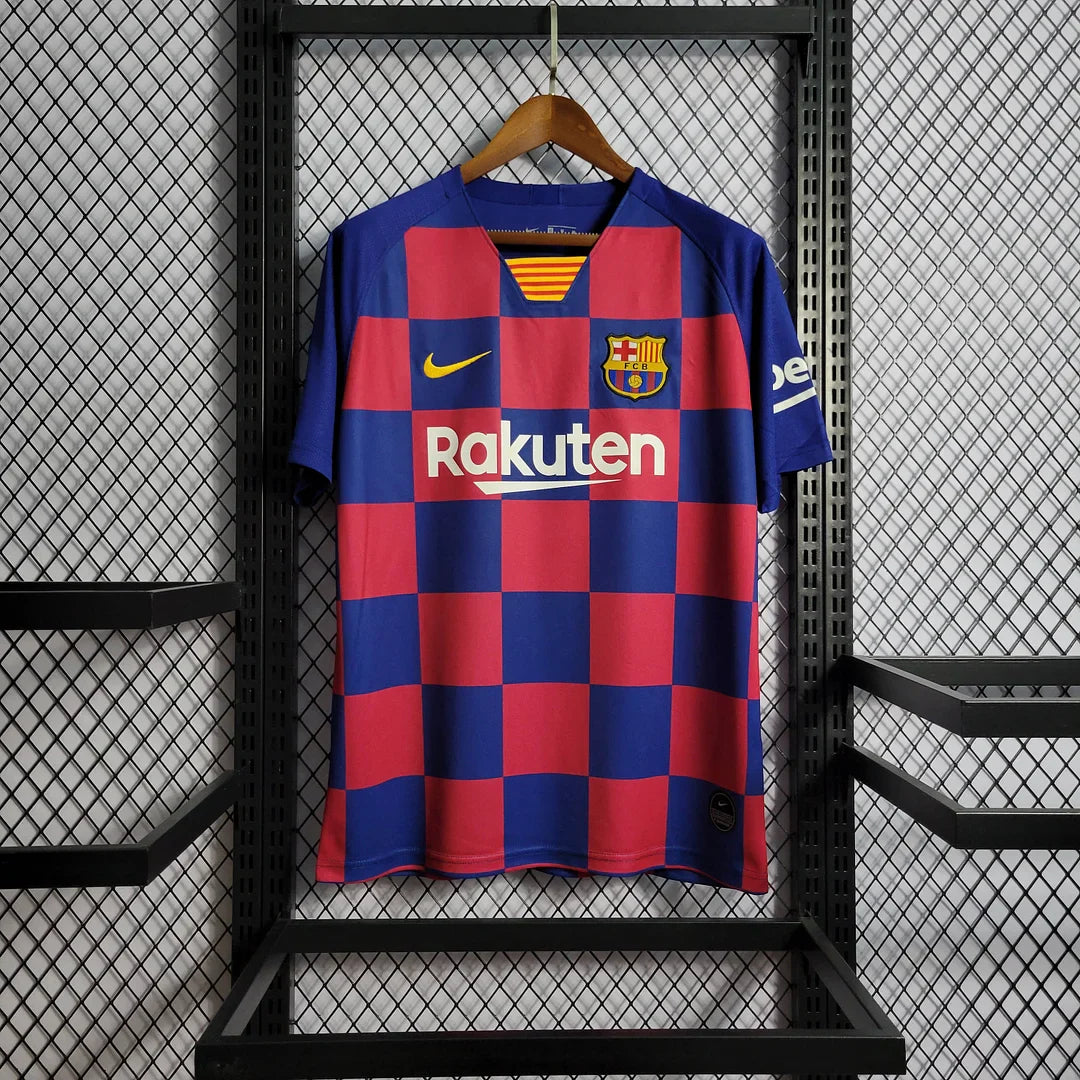 2019/2020 Retro Barcelona Home Football Shirt