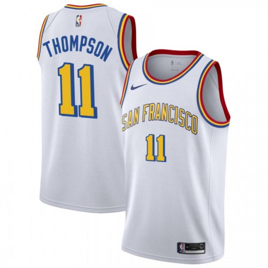 Golden State Warriors Nike Unisex 2019/20 Custom Swingman Jersey - White - Classic Edition