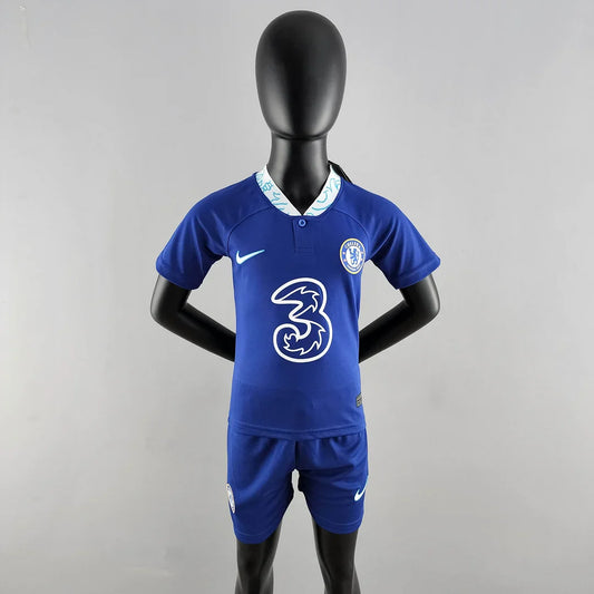 2022/2023 Chelsea Home Football Shirt Kids Size