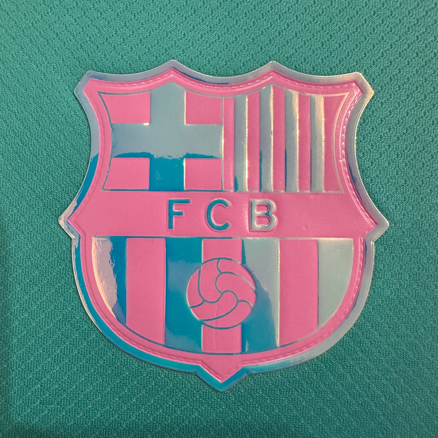 2025/2026 Barcelona Special Edition Pink Blue Gradient Football Shirt