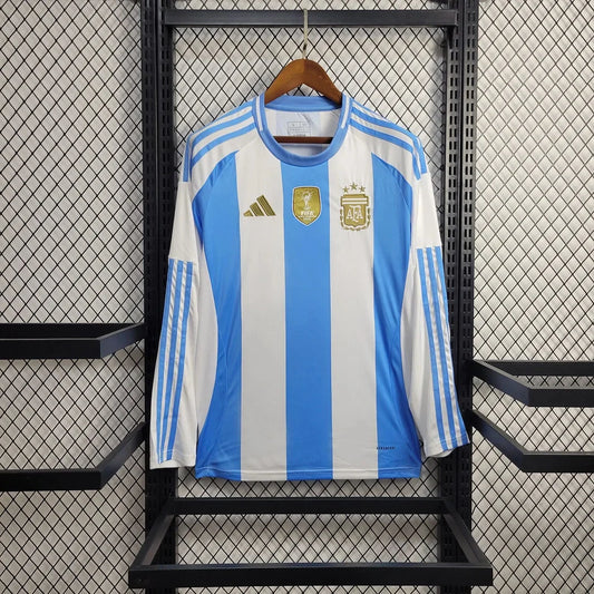 2024 Long Sleeve Argentina Home Football Shirt