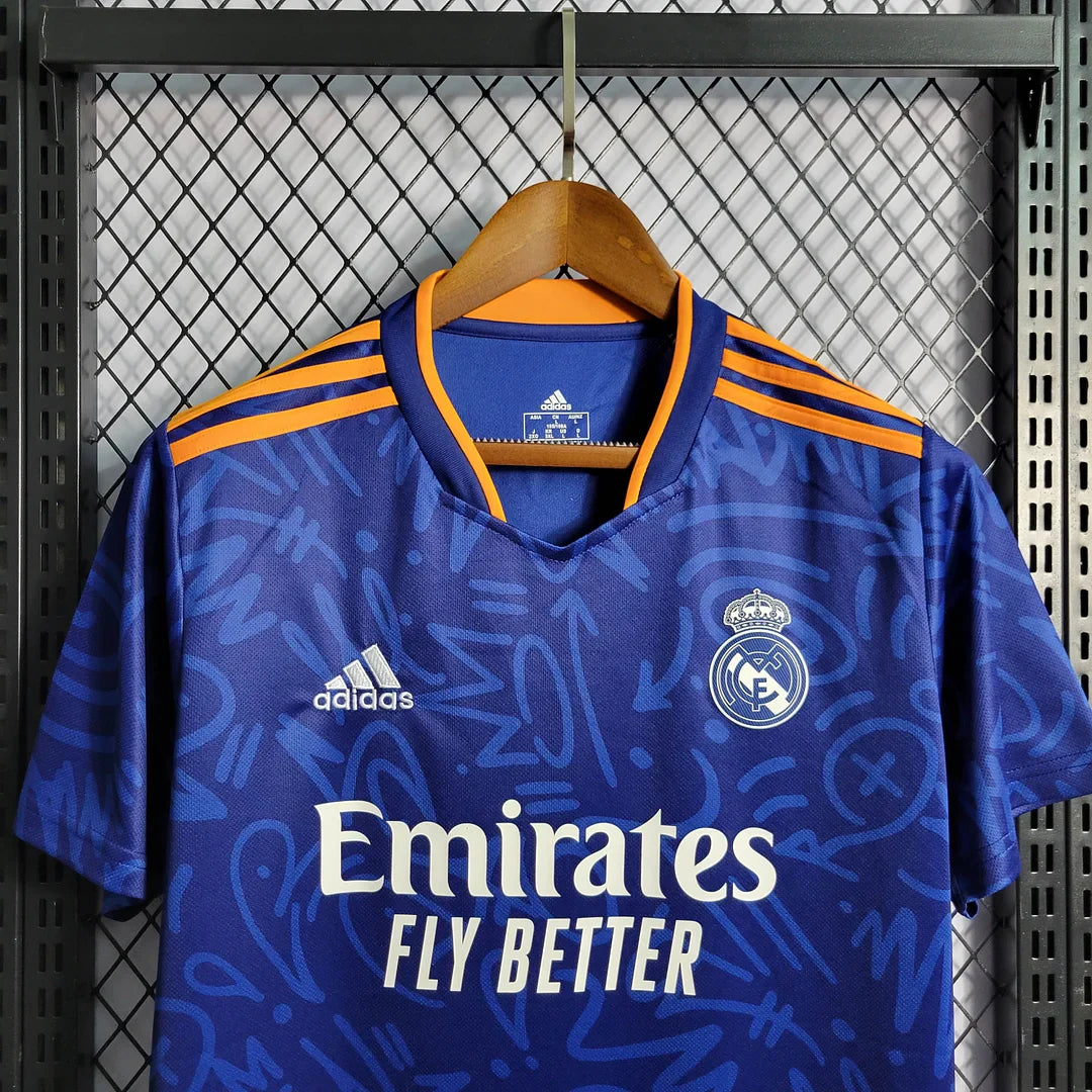 2021/2022 Retro Real Madrid Away Football Shirt