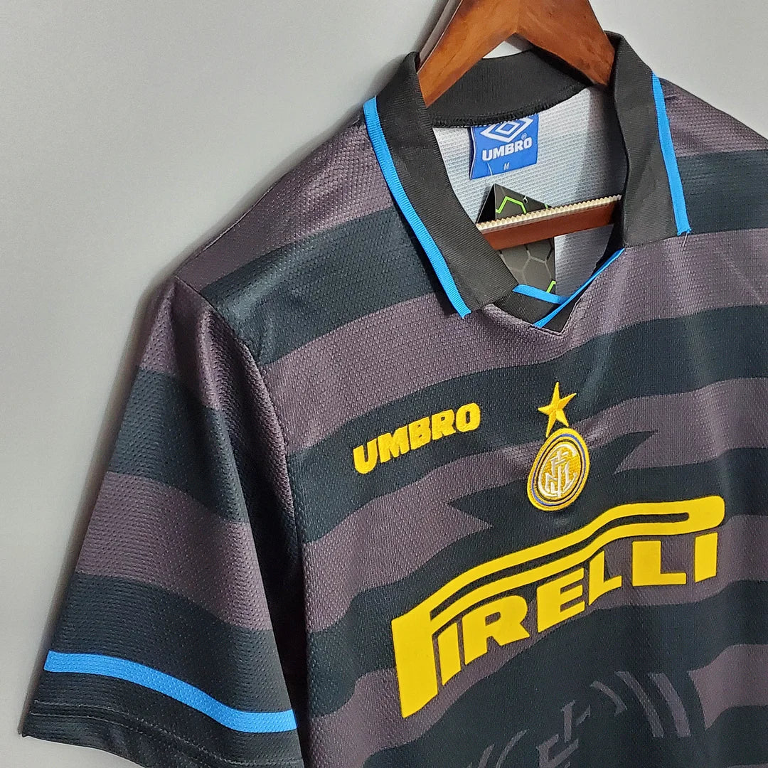 1997/1998 Retro Internazionale Milan Away Football Shirt