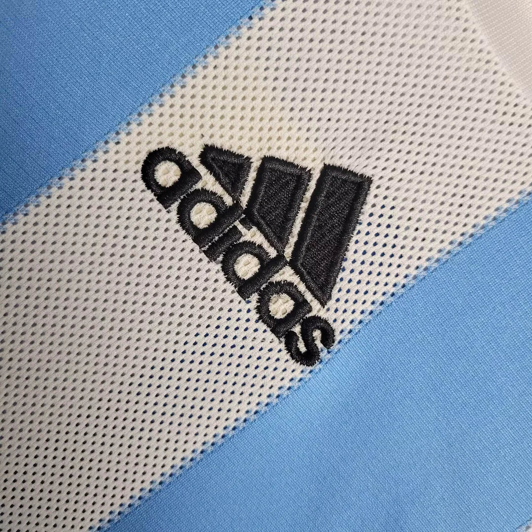2010 Retro Argentina Home Football Shirt