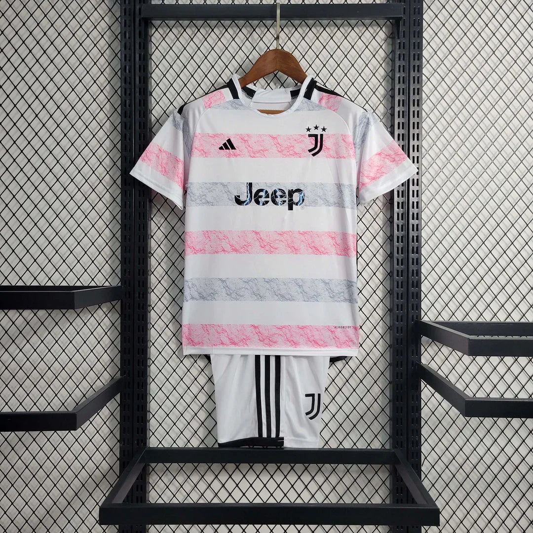 2023/2024 Juventus Away Football Shirt Kids Size