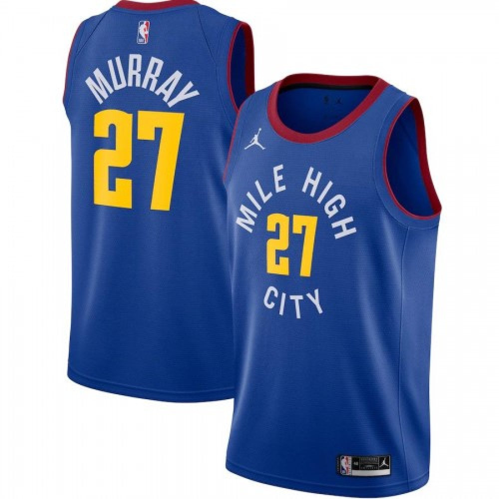 Denver Nuggets Jordan Brand 2020/21 Swingman Jersey - Statement Edition - Blue