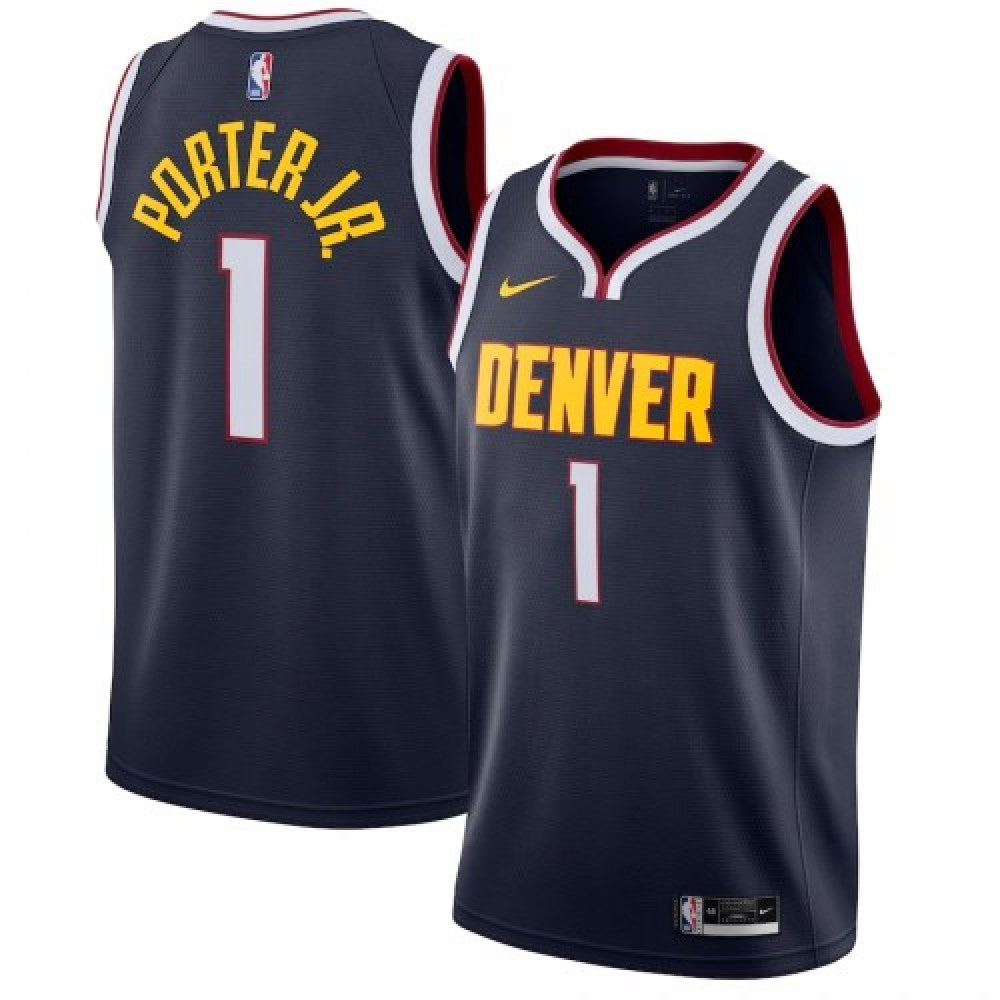Denver Nuggets Nike 2021/22 Swingman Custom Jersey - Icon Edition - Navy