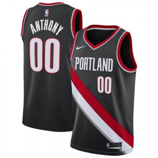 Portland Trail Blazers Nike 2020/21 Swingman Custom Jersey - Icon Edition - Black