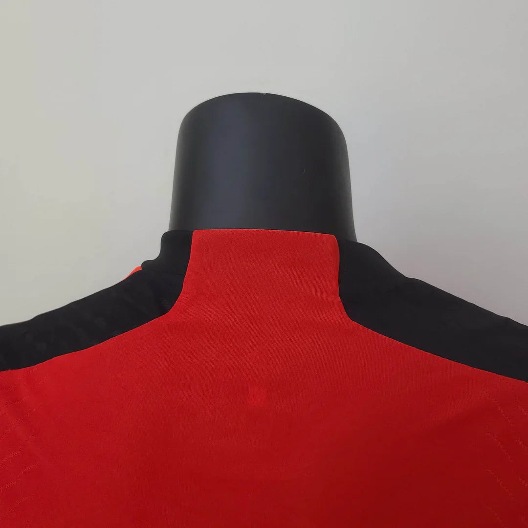 2022 FIFA World Cup Belgium Home Football Shirt - Player Version