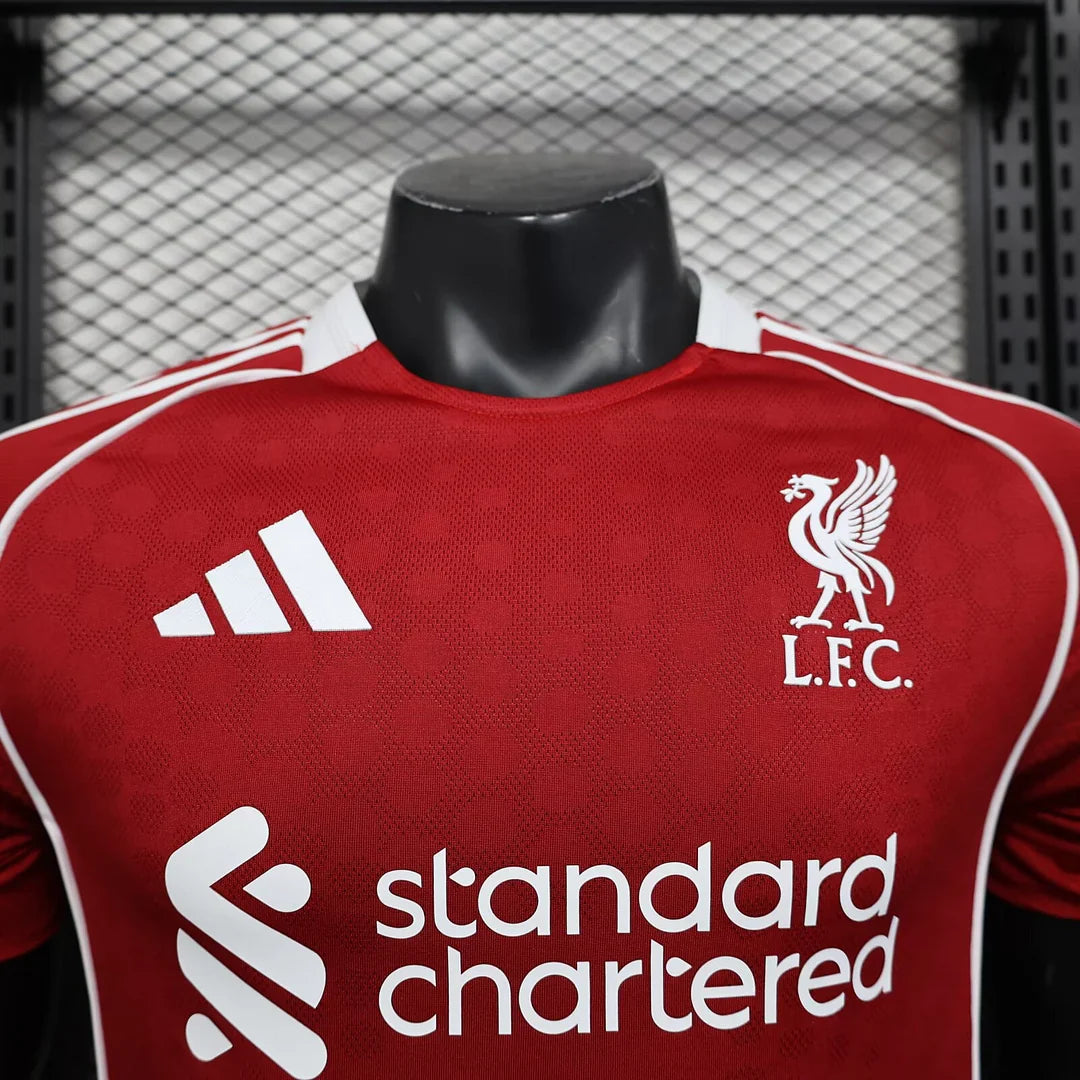 2025/2026 Liverpool Home Football Shirt - Player Version
