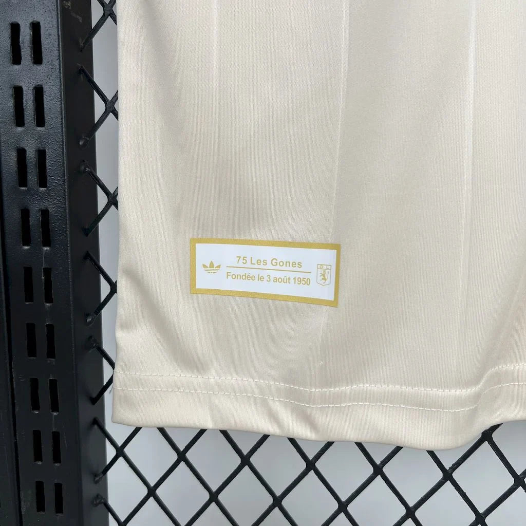 2025/2026 Olympique Lyon 75th Anniversary Edition Football Shirt