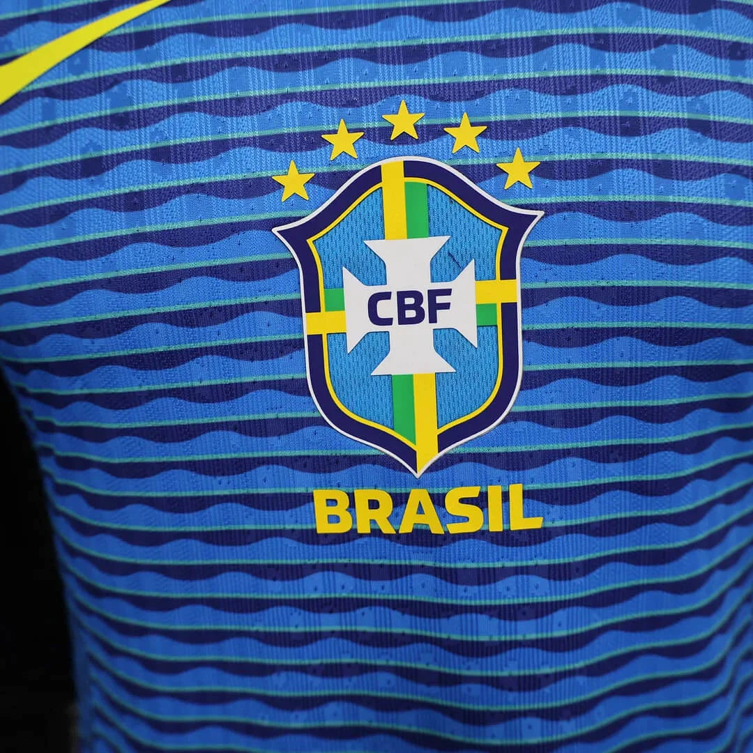 2024 Brazil Away Football Shirt - Player Version