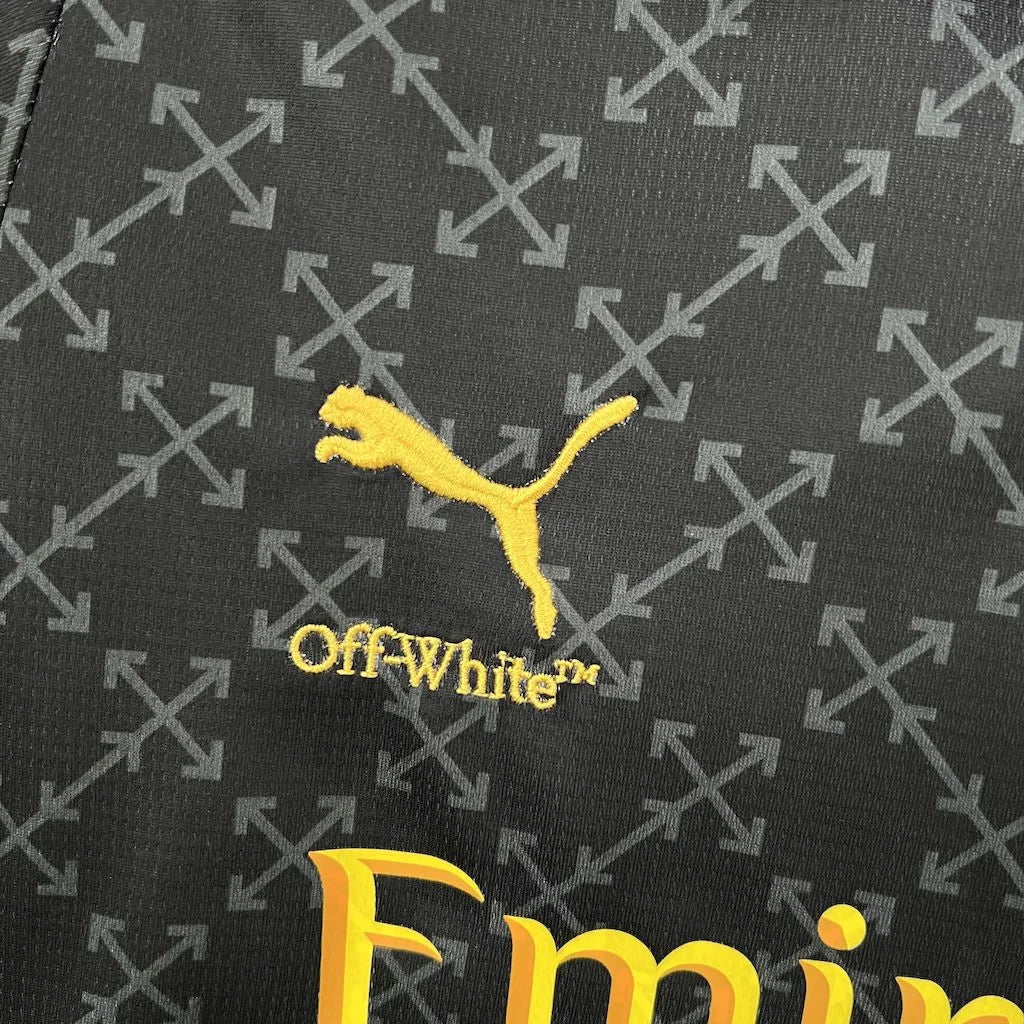 2024/2025 AC Milan x OFF-WHITE Football Shirt Kids Size