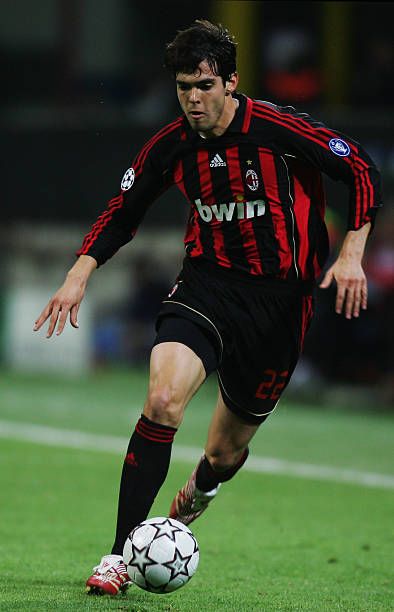 2006/2007 Retro Long Sleeve AC Milan Home Football Shirt