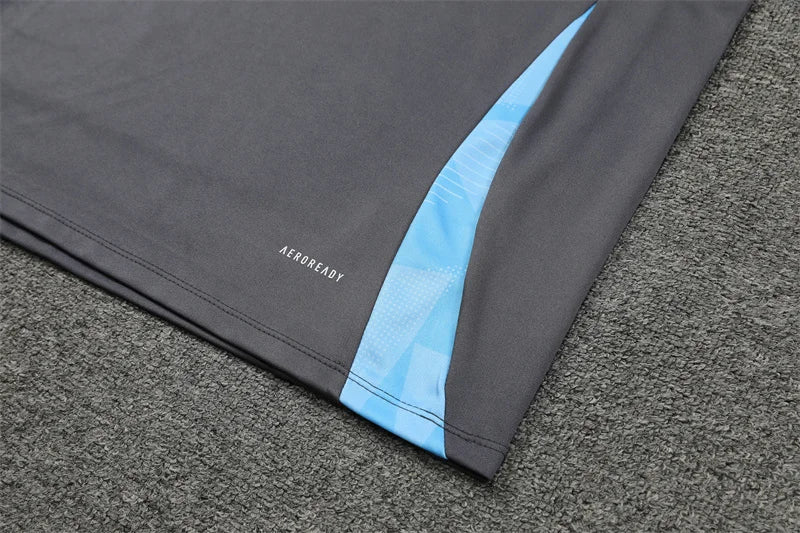 2024 Argentina Half-Pull Grey Tracksuit